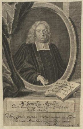 Bildnis des Gottfridus Arnold