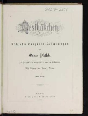Nesthäkchen : 16 Original-Zeichnungen