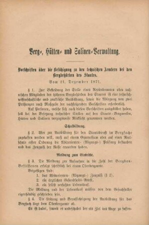 Berg-, Hütten- und Salinen-Verwaltung