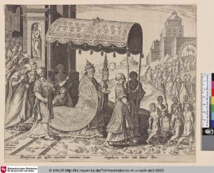 [Der Papst vollzieht seine religiösen Pflichten; The pope performing religious duties]