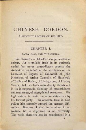 Chinese Gordon : A succinct record of his life by Archibald Forbes