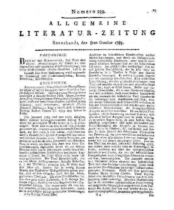 Gesicht einer römischen Nonne und Entzückungen eines deutschen Einsiedlers. [S.l.] 1785