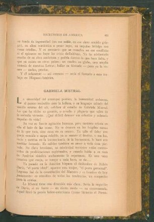 Gabriela Mistral