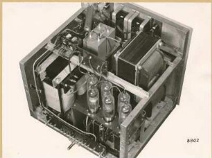 Fernsehsender Bild und Ton Einschub Bild 6; Foto 1953