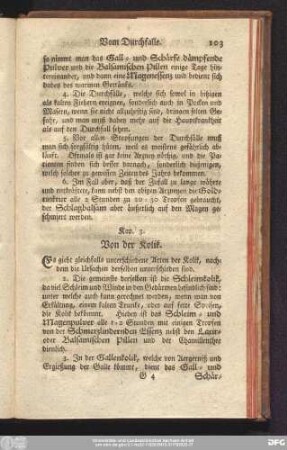Kap. 3. Von der Kolik.