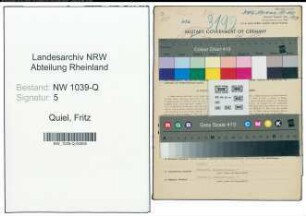 Entnazifizierung Fritz Quiel , geb. 12.03.1893 (Polizeibeamter)