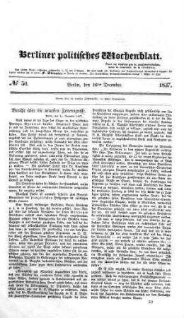 No 50, 16. December 1837