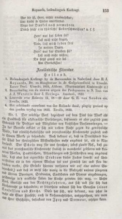 153-161 Ausländische Literatur