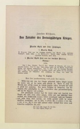 Das Zeitalter des Dreissigjährigen Krieges