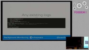 From text logs to extensive automatic monitoring