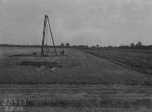 Baufeld Schiffsschleusenanlage Calbe/Saale