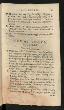 Nummi Regum Borussiae