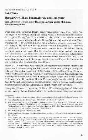 Herzog Otto III. zu Braunschweig und Lüneburg : Sein Leben und Wirken in der Residenz Harburg und in Moisburg, eine Kurzbiographie.