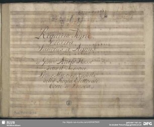 Requiems - Mus.2477-D-4b : V (6), Coro, orch - C; MülH 160/1