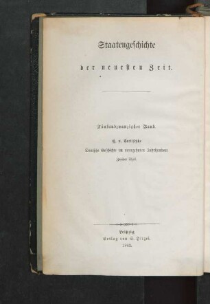 Theil 2: Bis zu den Karlsbader Beschlüssen