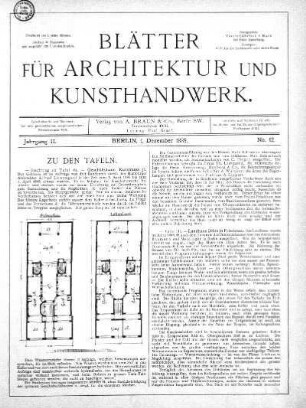 No. 12, 1. Dezember 1889