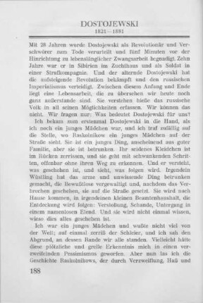 Dostojewski