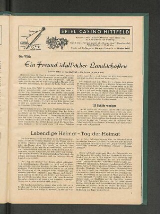 Lebendige Heimat - Tag der Heimat