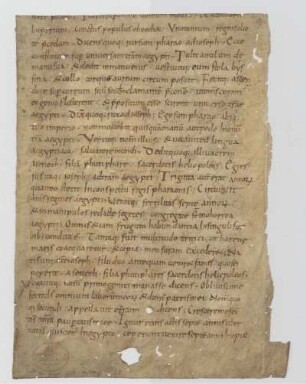 Liber Genesis. Fragment