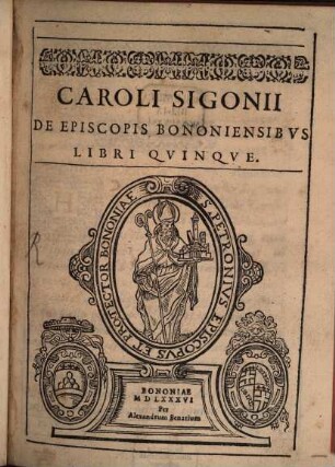 De episcopis Bononiensibus libri quinque