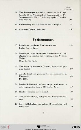 Speisezimmer (Nr. 15-79)