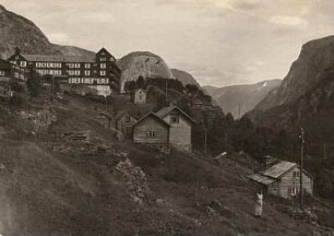 Stalheim/Norwegen. Ort und Hotel