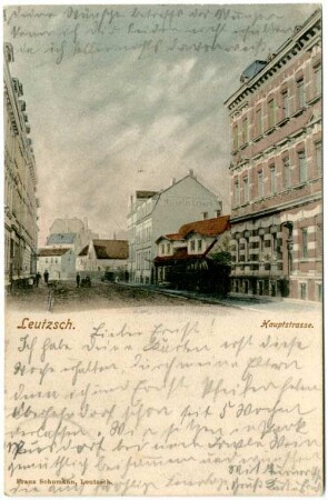Leutzsch. Hauptstrasse
