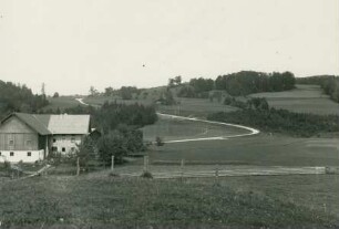 Strassenbau Piding-Högl-Anger, Deutschland, 1930