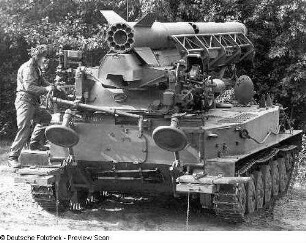 Deutschland . Nationale Volksarmee - Landstreitkräfte. Taktische Übung der Raketentruppen (Taktische Raketen)