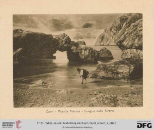 Capri - Piccola Marina - Scoglio delle Sirene