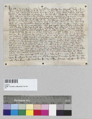 Elisabeth Preisinger von Kopfsburg, Schwester des Grimold von Kopfsburg, übergibt dem Kloster Seligenthal ihren Eigenhof zu Obermailing (? Golgen Ma{e}uling), dessen Gült ihrer Jungfrau Otilig lebenslänglich zugute kommen soll. S: Elisabeth Preisinger von Kopfsburg
