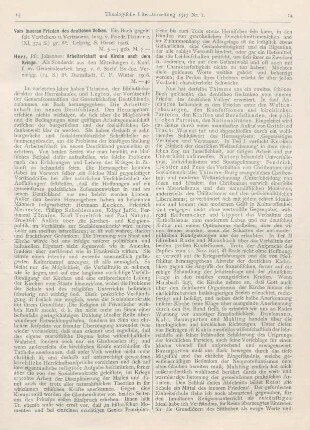 13-15 [Rezension] Thimme, Friedrich (Hrsg.), Vom inneren Frieden des deutschen Volkes