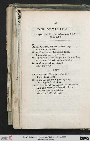 Die Begleitung