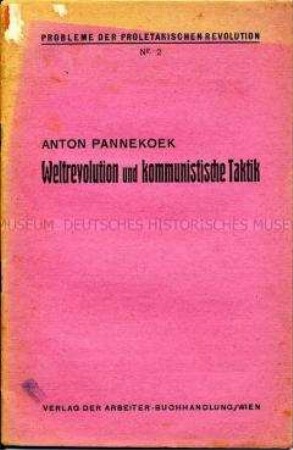 Heft aus der Schriftenreihe "Probleme der proletarischen Revolution"