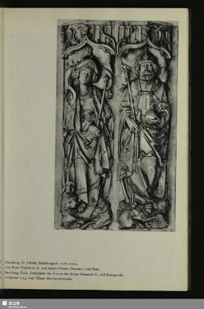 Bamberg, Dom, Deckplatte der Tumba für Kaiser Heinrich II. und Kunigunde, vollendet 1513, von Tilman Riemenschneider
