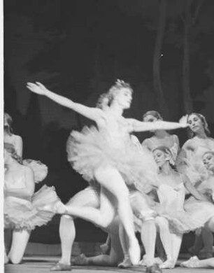Szenenbilder einer Aufführung des Kirow-Balletts. Gastspiel des Mariinski-Theaters Leningrad in Berlin, 01.10.1962