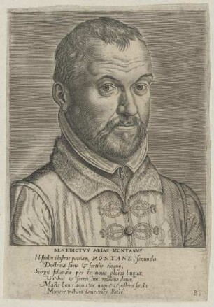 Bildnis des Benedictvs Arias Montanvs