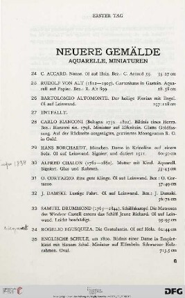 Neuere Gemälde (Nr. 24-89)