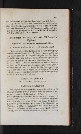 A. Krankheiten der dazu gehörigen äußeren Gebilde.