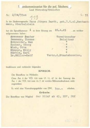 Bardt, Hans Jürgen
