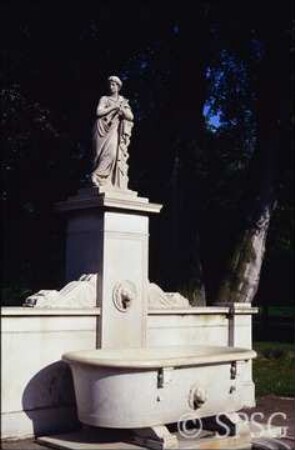 Potsdam, Park Sanssouci, Parterre Große Fontäne.
