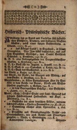 Universal-Catalogus aller philosophisch-historisch-politisch-moralisch-physicalisch- und mathematischen, wie auch anderer, zum Zeitvertreib dienenden Bücher, welche so wohl roh als gebunden, um beygesetzte billige Preise zu haben sind bey Johann Jacob Lotters sel. Erben ...