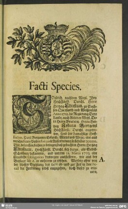Facti Species