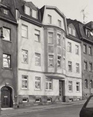 Mylau, Wohnhaus : Mylau. Wohnhaus (um 1910), Ernst-Thälmann-Straße 49. Straßenansicht