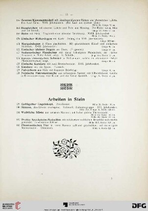 Arbeiten in Stein (179-183)