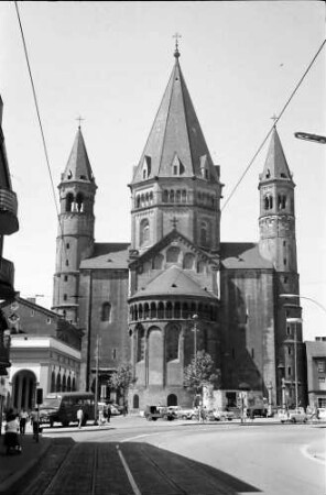 Mainz: Dom, Gesamtansicht von Norden