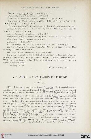 16: À travers la vocalisation égyptienne, [2]