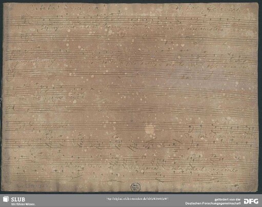Per svegliar nove fiamme - Mus.2398-K-7 : S, bc; LorH S143