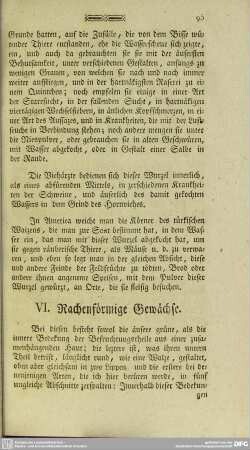 VI. Rachenförmige Gewächse