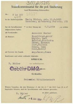 Bühler, Paula